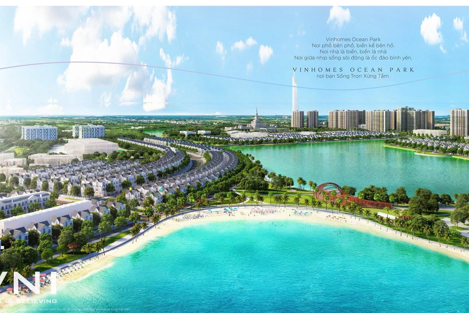 4 towers in section 1 - VINHOME OCEANS PARK – Gia Lam Dist - HN